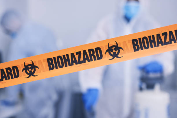 Professional Hoarding Cleanup technician working in Hill, NH